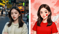 但想做出既有节日感又不土头土脑的头